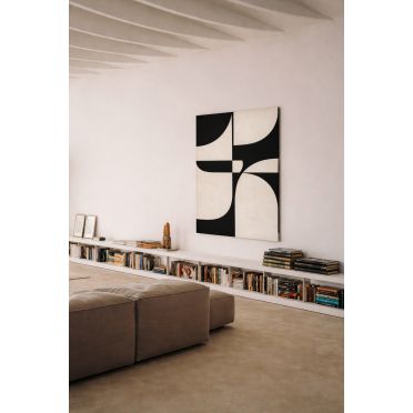 Plakat do wnętrz glamour boho